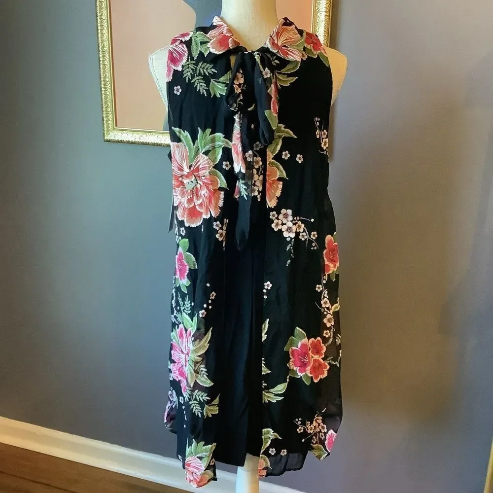 NWT Robbie Bee Women's‎ Floral Dress - Picture 3 of 6